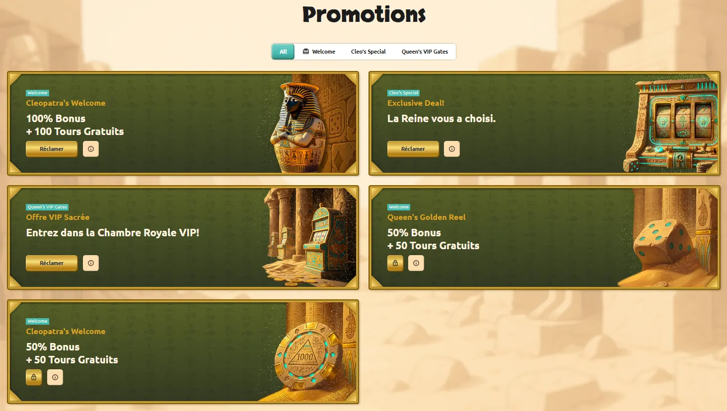 Promotions de Betcleo Casino avec le bonus de bienvenue et les offres spéciales